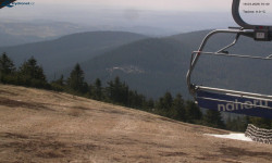 Lysá hora, pohled na východ