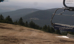 Lysá hora, pohled na východ