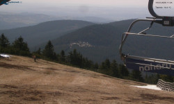 Lysá hora, pohled na východ