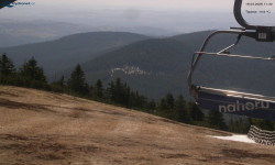 Lysá hora, pohled na východ