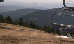 Lysá hora, pohled na východ