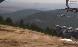 Lysá hora, pohled na východ