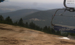 Lysá hora, pohled na východ