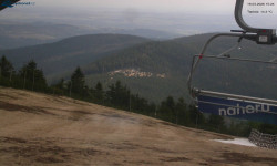 Lysá hora, pohled na východ