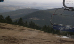 Lysá hora, pohled na východ