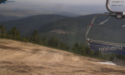 Lysá hora, pohled na východ