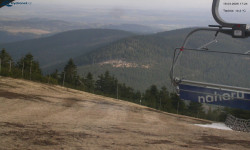 Lysá hora, pohled na východ