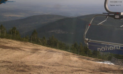 Lysá hora, pohled na východ