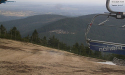 Lysá hora, pohled na východ