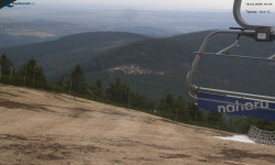 Lysá hora, pohled na východ