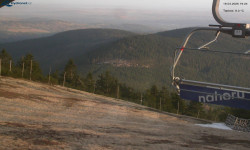 Lysá hora, pohled na východ