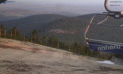 Lysá hora, pohled na východ