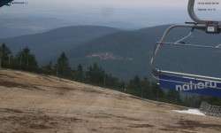 Lysá hora, pohled na východ