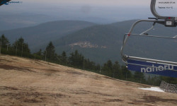 Lysá hora, pohled na východ