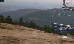 Lysá hora, pohled na východ