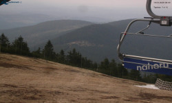 Lysá hora, pohled na východ