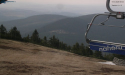 Lysá hora, pohled na východ