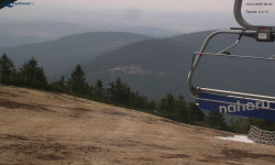 Lysá hora, pohled na východ