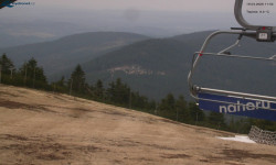 Lysá hora, pohled na východ