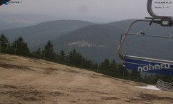 Lysá hora, pohled na východ