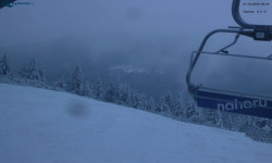 Lysá hora, pohled na východ