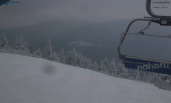 Lysá hora, pohled na východ