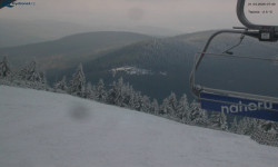 Lysá hora, pohled na východ