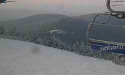 Lysá hora, pohled na východ