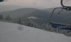 Lysá hora, pohled na východ