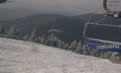 Lysá hora, pohled na východ