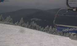 Lysá hora, pohled na východ