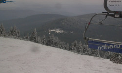 Lysá hora, pohled na východ