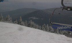 Lysá hora, pohled na východ