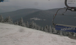 Lysá hora, pohled na východ