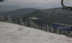 Lysá hora, pohled na východ