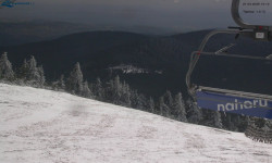 Lysá hora, pohled na východ