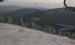 Lysá hora, pohled na východ