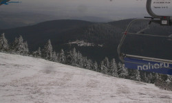 Lysá hora, pohled na východ