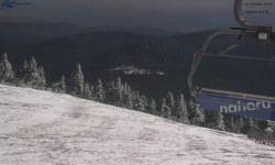 Lysá hora, pohled na východ