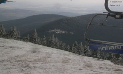 Lysá hora, pohled na východ