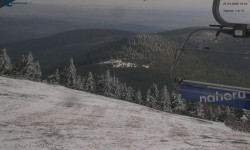 Lysá hora, pohled na východ