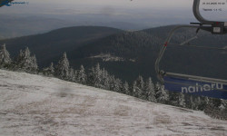 Lysá hora, pohled na východ