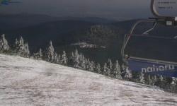 Lysá hora, pohled na východ