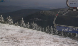 Lysá hora, pohled na východ