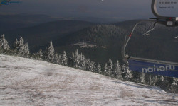 Lysá hora, pohled na východ