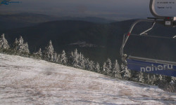 Lysá hora, pohled na východ