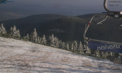 Lysá hora, pohled na východ