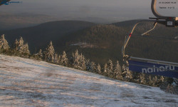 Lysá hora, pohled na východ