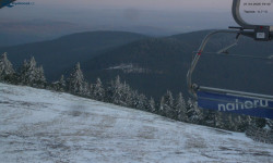 Lysá hora, pohled na východ