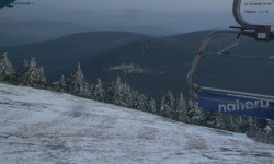 Lysá hora, pohled na východ